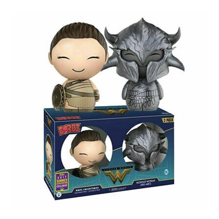 Funko Dorbz Dc Comics Mulher Maravilha Pack 2 Mulher Maravilha e Ares Edição Limitada