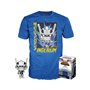 Pop & Tee My Hero Academia Tenya Iida Ingenium (Full Mech Suit) Funko + Camiseta Tamanho Aleatório