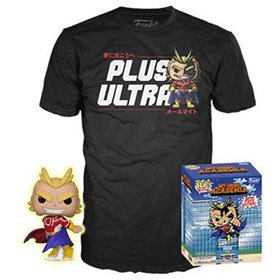Pop & Tee My Hero Academia All Might Funko + Camiseta Tamanho M Ut - 56664M