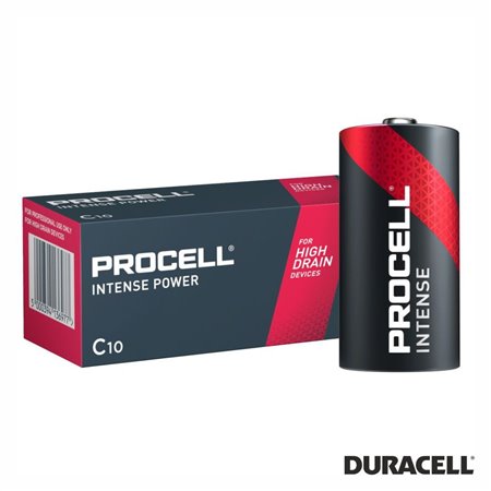 Pilha Alcalina  LR14/C 1.5V MX1400 10X Intense Power PROCELL