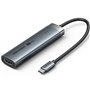 Docking USB-C Vention TGMHB/ 3xUSB/ 1xHDMI/ 1xUSB-C PD
