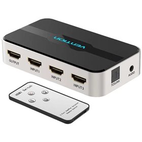 Duplicador HDMI Vention AFJH0/ 3x HDMI Fêmea - HDMI Macho / 1x Audio