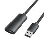 Extensão USB 2.0 Vention CBKBL/ USB Macho - USB Fêmea/ 480Mbps/ 10m/ Preto