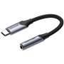 Conversor USB-C Vention BGJHA/ USB-C Macho - Jack 3.5 Fêmea/ 10cm