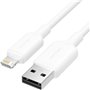 Cabo USB 2.0 Lightning Vention LAMWH/ USB Macho - Lightning Macho/ 480Mbps/ 2m/ Branco