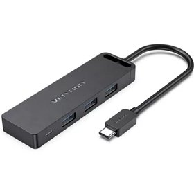 Hub USB-C Vention TGTBB/ 3xUSB/ 1xUSB-C/ 1x MicroUSB PD
