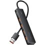 Hub USB 3.2 Vention CHOBB/ 4xUSB/ 1xUSB-C PD/ 15cm/ Preto