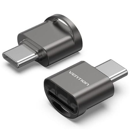 Leitor de Cartões Externo Vention CLMH0/ USB-C