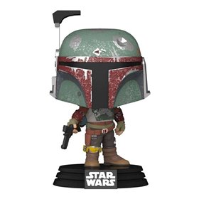 Funko Pop Star Wars The Mandalorian Style Boba Fett Marshal com opção Chase 54522