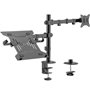 Suporte de mesa giratório/inclinável DTL32TSR-193 para TVs e laptops de 17 a 32 polegadas