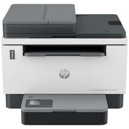 Impressora multifuncional a laser monocromática recarregável HP Laserjet Tank 2604SDW/WiFi/Duplex/ADF/Preto e branco