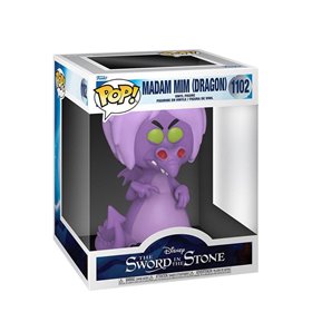 Funko Pop Disney: A espada na pedra Madame Mim (Dragão) com opção aleatória Chase
