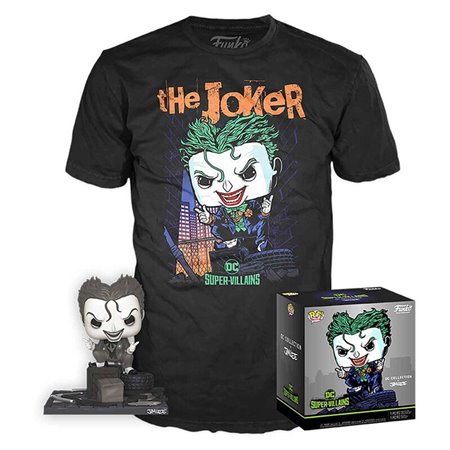 Camiseta Funko Pop Dc Comics Dc Jim Lee Joker + Ut - 56648