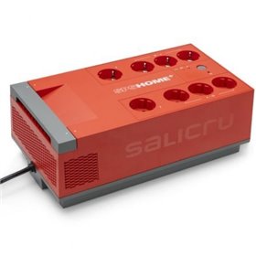 UPS interativa de linha Salicru SPS 650+/ 650 VA-360 W/ 8 saídas/ Formato rack