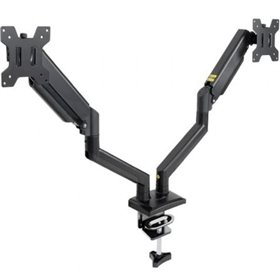 TooQ DB1434TNR-B Suporte de mesa para 2 monitores/até 10 kg
