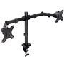 TooQ DB1802TN-B Suporte de mesa para monitor duplo/giratório/inclinável/até 8 kg