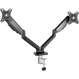 TooQ DB5132TNR-B Suporte de mesa para monitor duplo/giratório/inclinável/até 9 kg