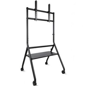 Suporte de nivelamento de piso TooQ iDREAMS FS20206M-B com rodas para TVs de 37 a 86 polegadas/até 80 kg