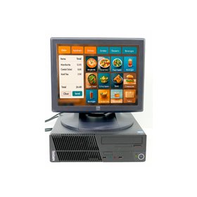 Lenovo ThinkCentre M72e + Monitor