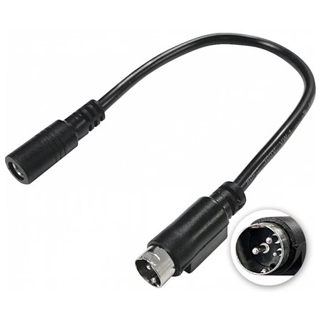 Cabo Adaptador Jack Fêmea P/ Din 3P Macho 0.2M