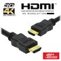 Cabo Hdmi Dourado Macho / Macho 4K Preto 7.5M Alpha