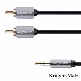 Cabo Jack 3.5Mm Macho / 2-Rca Macho St 3M Kruger Matz