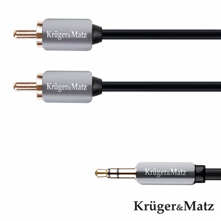 Cabo Jack 3.5Mm Macho / 2-Rca Macho St 3M Kruger Matz