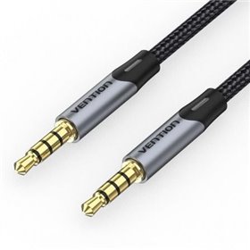 Cabo Stereo Vention BAQHH, Jack 3.5 Macho - Jack 3.5 Macho, 2m, Cinza