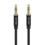 Cabo Stereo Vention BAXBD, Jack 3.5 Macho - Jack 3.5 Macho, 50cm, Preto