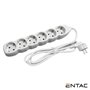 Tomada Elétrica C/ 6 Saídas 1.5M Entac