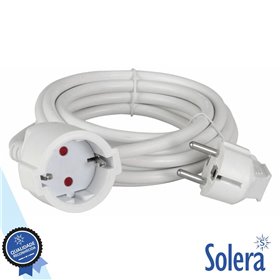 Cabo Extensão Tomada Elétrica C/ 1 Saída 3M 3X1.5Mm Branco