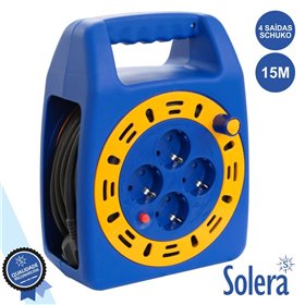 Extensão Tomada Elétrica C/ 4 Saídas 15M Solera