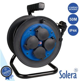 Extensão Tomada Elétrica C/ 4 Saídas 50M Proteção Solera