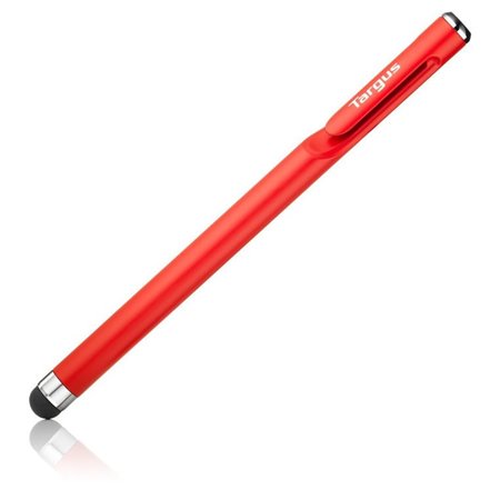 Lápis digital e esferográfica targus vermelho antimicrobiano