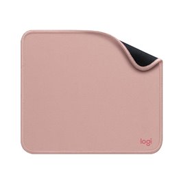 Logitech desk mat studio series mouse pad rosa escuro