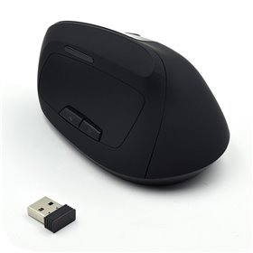 Ewent ew3158 mouse vertical ergonômico usb - 1600 dpi - preto