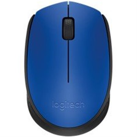 Mouse mouse logitech m171 óptico sem fio sem fio azul