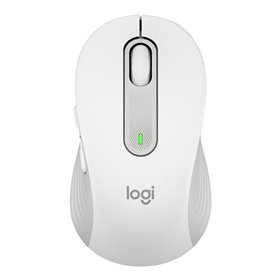Mouse logitech m650 para negócios médio sem fio sem fio branco bruto