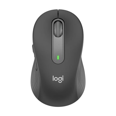 Mouse mouse logitech m650 para negócios sem fio médio sem fio grafite