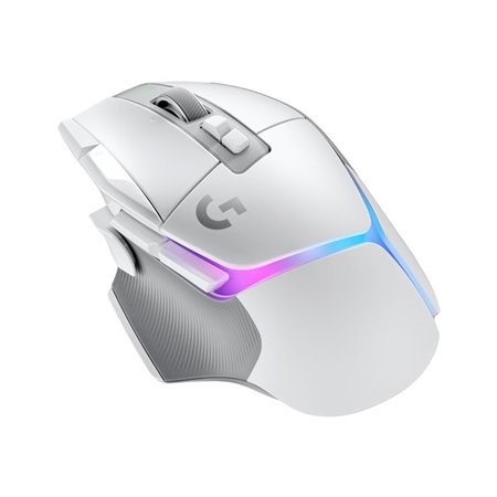 Mouse logitech g g502 x plus lightspeed mouse para jogos óptico sem fio sem fio 25600 dpi branco