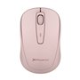 Phoenix m250 mouse wireless 2.4 ghz usb receiver até 1600 dpi compatível com pc mac laptop cor rosa