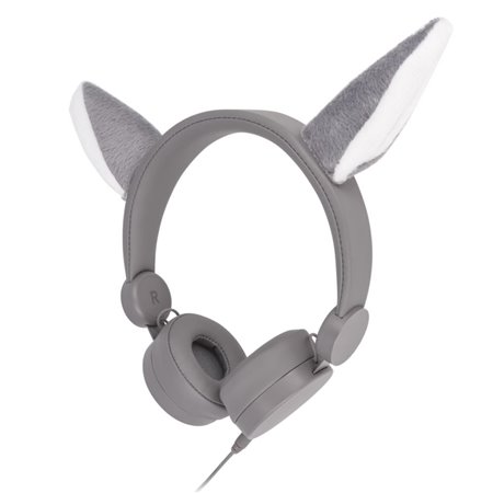 Auscultadores Stereo C/ Fios Wolfy