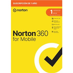 Antivírus norton 360 mobile espanhol 1 usuário 1 dispositivo 1 ano esd electronica rsp drmkey gum ftp