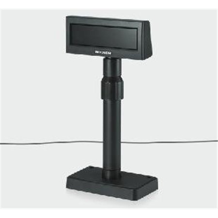 Visor bixolon bcd - 2000dg black series + fonte de alimentação