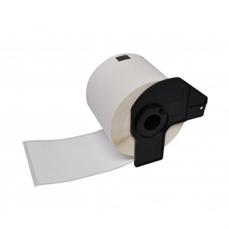 Brother DK11202 - Etiquetas Precortadas para Envios - 62x100 mm - 300 Unidades - Texto Preto sobre fundo branco - Compatível