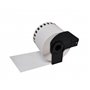 Brother DK22243 - Etiquetas de Tamanho personalizado - Largura 102mm x 30,48 metros - Texto Preto sobre fundo branco - Compatíve