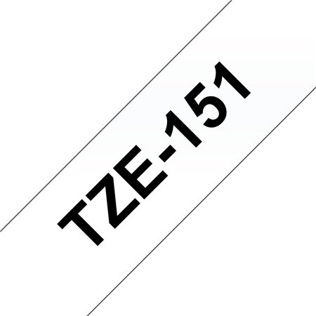 Brother TZe151 Cinta Laminada de Etiquetas - Compatível