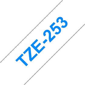 Brother TZe253 Cinta Laminada de Etiquetas - Compatível