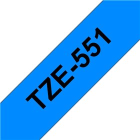 Brother TZe551 Cinta Laminada de Etiquetas - Compatível