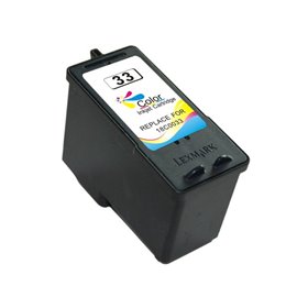Lexmark 33 Tinteiro Cores - Compatível